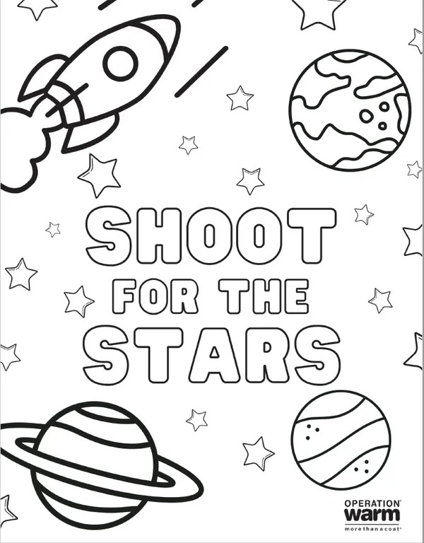 Shoot For The Stars Warm Thoughts